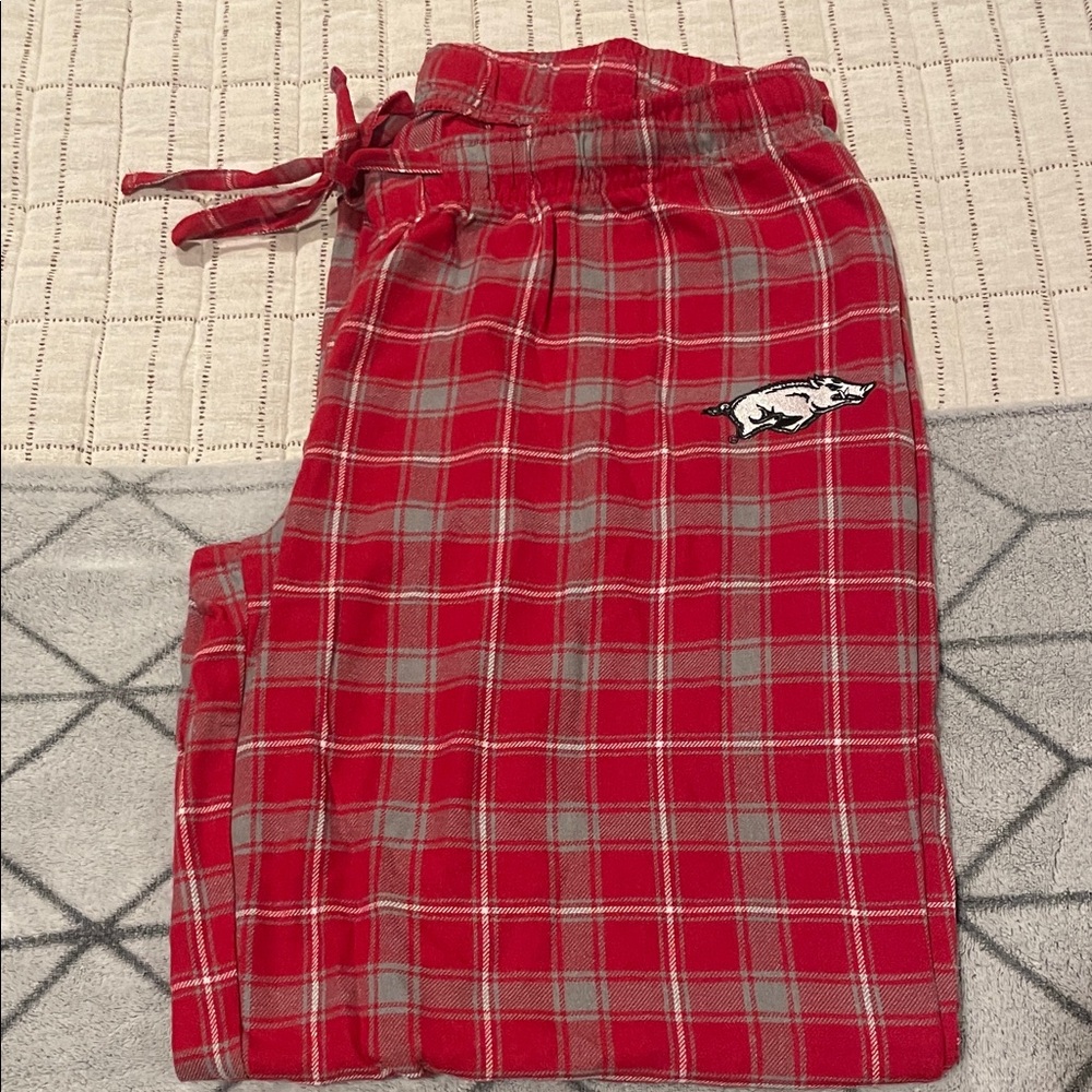 Arkansas Razorbacks Flannel Pajama Bottoms
